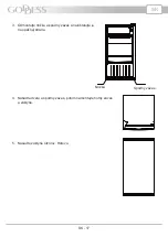 Предварительный просмотр 17 страницы Goddess RSD 083 GW8A Instruction Manual