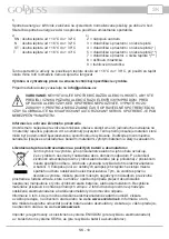 Предварительный просмотр 19 страницы Goddess RSD 083 GW8A Instruction Manual