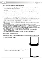 Предварительный просмотр 44 страницы Goddess RSD 083 GW8A Instruction Manual