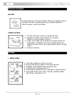 Предварительный просмотр 4 страницы Goddess SCA 525B Instruction Manual