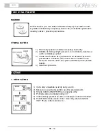 Предварительный просмотр 12 страницы Goddess SCA 525B Instruction Manual