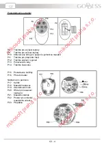 Предварительный просмотр 4 страницы Goddess SPA 2838 Instruction Manual