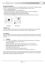 Preview for 15 page of Goddess WFE1015M8 Instruction Manual