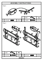 Preview for 6 page of GODEER TWIN HOUSE LOFT Assembly Instructions Manual