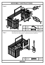 Preview for 8 page of GODEER TWIN HOUSE LOFT Assembly Instructions Manual