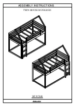 GODEER TWIN HOUSE WF197808 Assembly Instructions Manual preview