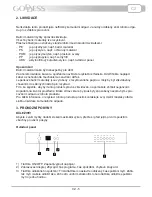 Preview for 5 page of Godess DFA 847 DW7 Instruction Manual