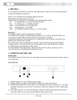 Preview for 62 page of Godess DFA 847 DW7 Instruction Manual