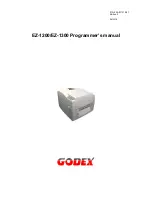 Godex EZ-1200 Programmer'S Manual preview