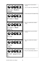 Предварительный просмотр 57 страницы Godex EZ-2000 PLUS User Manual