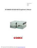 Godex EZ-4206 Programmer'S Manual preview