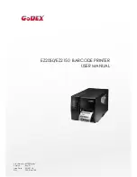 Godex EZ2050 User Manual preview