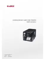 Godex EZ2250i User Manual preview