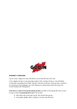 Предварительный просмотр 26 страницы Godin Petit Godin 3720A Manual