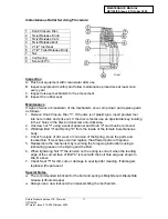 Preview for 37 page of Godiva WTA2010 Maintenance Instructions And Workshop Manual