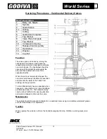 Preview for 38 page of Godiva WTA2010 Maintenance Instructions And Workshop Manual