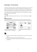 Предварительный просмотр 11 страницы Godox AD100Pro User Manual