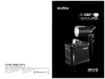 Godox AD1200Pro Kit Instruction Manual preview