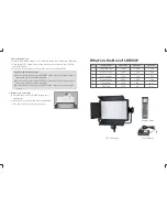 Preview for 5 page of Godox LED500C Instruction Manual