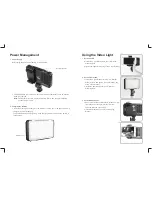 Preview for 3 page of Godox LEDM150 Instruction Manual