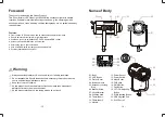 Предварительный просмотр 8 страницы Godox SZ200 Bi Instruction Manual