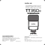 Preview for 1 page of Godox Thinklite TT350O Instruction Manual