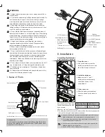 Предварительный просмотр 2 страницы Godox ThinkLite TT660 II Instruction Manual