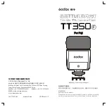 Godox TT350-F Instruction Manual preview