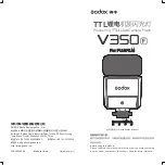 Godox V350F Instruction Manual preview