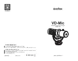 Godox VD-Mic Instruction Manual предпросмотр