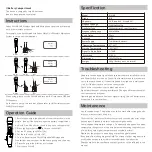 Предварительный просмотр 7 страницы Godox WH-M1 Instruction Manual