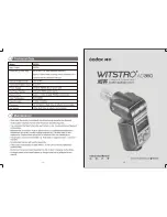 Preview for 7 page of Godox WITSTRO+ AD360 Instruction Manual