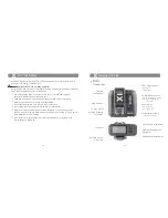 Предварительный просмотр 4 страницы Godox X1C Instruction Manual