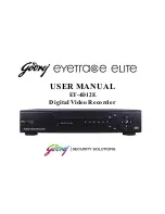 Godrej Appliances eyetrace elite ET-4D12E User Manual предпросмотр