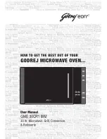 Предварительный просмотр 1 страницы Godrej Appliances GME 30CR1 BIM User Manual