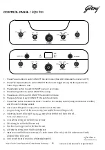 Предварительный просмотр 8 страницы Godrej CL EDGE CB D 107 D BFT5 User Manual And Warranty Card