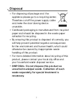 Preview for 8 page of Godrej DWT EON MGNS 8C NF User Manual