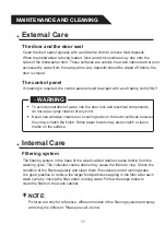 Preview for 12 page of Godrej DWT EON MGNS 8C NF User Manual