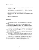 Preview for 3 page of Godrej ET-200IRHMB-M User Manual