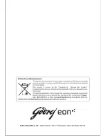 Preview for 112 page of Godrej GME 20CM1 MJZ User Manual