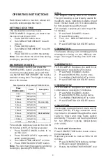 Preview for 10 page of Godrej GME 34CA1 MKZ User Manual