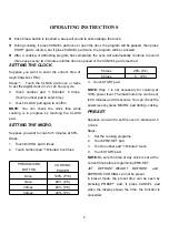 Preview for 10 page of Godrej GME 720 GF1 PZ User Manual