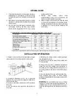 Preview for 6 page of Godrej GME 725 CF1 PZ Manual