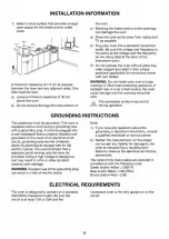 Preview for 7 page of Godrej GME 734 CR1 PM User Manual