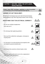 Предварительный просмотр 9 страницы Godrej WF EON 700 PASE User Manual