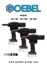 Preview for 1 page of GOEBEL GO-100 Manual