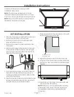 Предварительный просмотр 2 страницы goedekers JX36B Installation Instructions