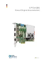 Goepel G PCIe 6281 Manual preview