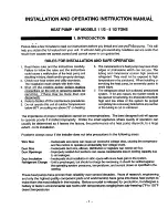 Preview for 3 page of GOETTL Heat Pump Installation And Operating Instructions Manual