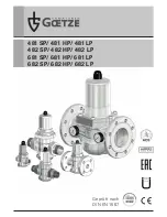 Preview for 1 page of Goetze 481 HP Assembly And Maintenance Instructions